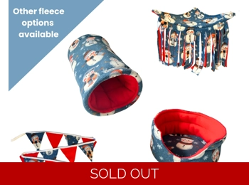 Guinea Pig Fleece Christmas Set